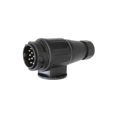 13-POLIGE KUNSTSTOFF-ANHÄNGER STECKER (ISO 11446)