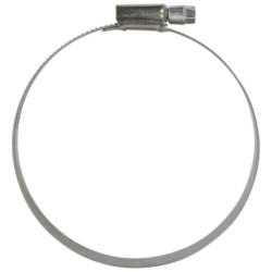 WORM DRIVE HOSE CLAMP Ø 80 → 100 mm L = 12 mm DIN 3017