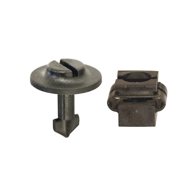MALE + FEMALE 1/4 TURN FASTENERS SET (UNASSEMBLED) FOR ENGINE UNDERCOVER MUDGUARD