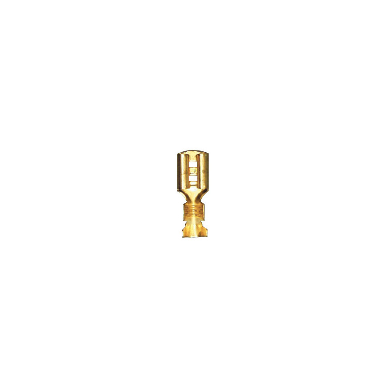NON-INSULATED FLAT FEMALE TERMINAL 4,8 X 0,5 mm (0,5 → 2 mm²)