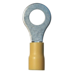 VERSTEVIGDE, VOORGEÏSOLEERDE, RONDE KABELSCHOEN  Ø 8 mm (2,6 → 6 mm²)