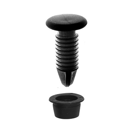 VERKLEIDUNGSCLIP Ø 8,2 mm MIT TÜLLE (UNMONTIERT)
