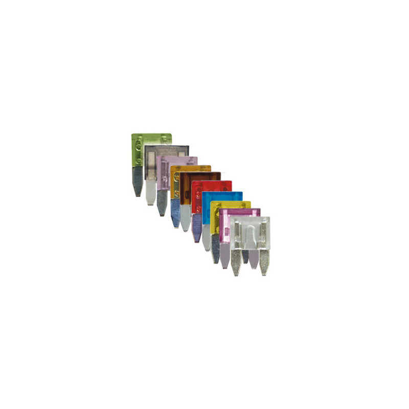 SET PLATTE ZEKERINGEN MINI 32 V 2 A → 30 A