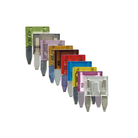 SET PLATTE ZEKERINGEN MINI 32 V 2 A → 30 A