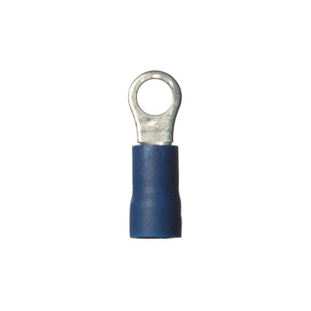 NIET-VERSTEVIGDE, VOORGEÏSOLEERDE, RONDE KABELSCHOEN  Ø 4 mm (1 → 2,5 mm²)