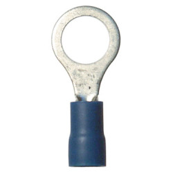 VERSTEVIGDE, VOORGEÏSOLEERDE, RONDE KABELSCHOEN  Ø 8 mm (1 → 2,5 mm²)