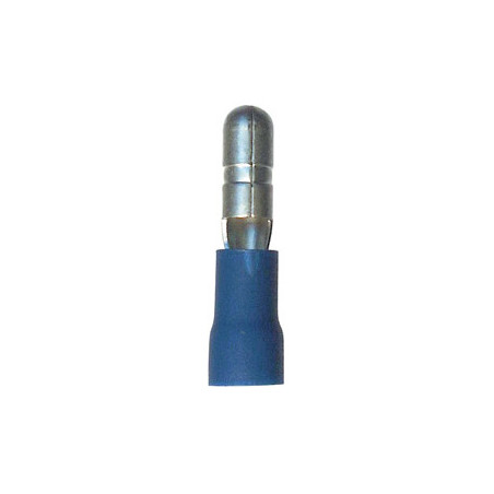 COSSE CYLINDRIQUE PRÉ-ISOLÉE MÂLE NON RENFORCÉE Ø 4 mm (1 → 2,5 mm²)