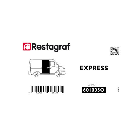 Befestigungssatz für seitliche schiebetüren EXPRESS (XJK) 03.2021 →