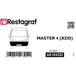 Kit de Fixations pour bouclier AV MASTER 4 (XDD) 03.2024 →