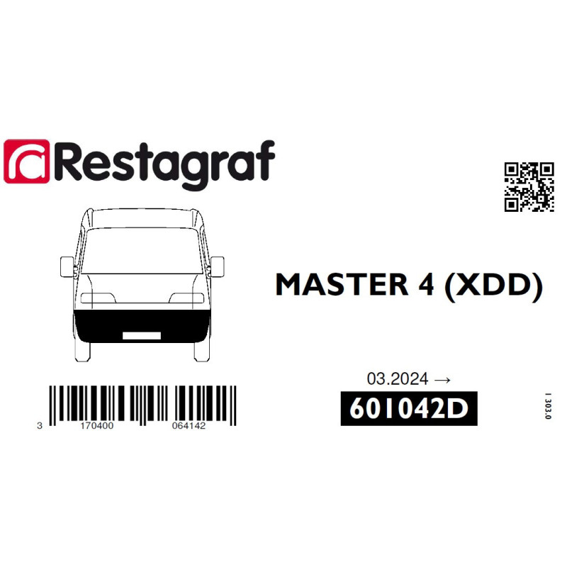 Kit de Fixations pour bouclier AV MASTER 4 (XDD) 03.2024 →