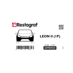 Bevestigingsset voor voorbumper LEON (1P) Alle versies 09.2005 → 12.2012