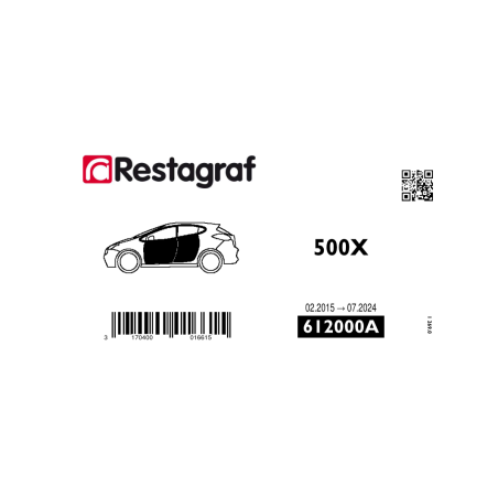 Bevestigingsset voor deuren 500X 02.2015 → 07.2024
