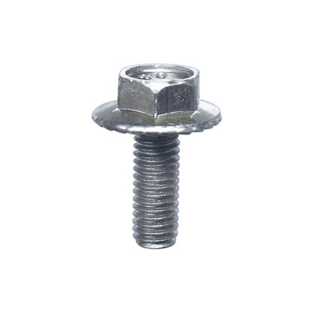 ZESKANTMOER MET GEKARTELDE FLENS   M6-1.00 X 16 mm