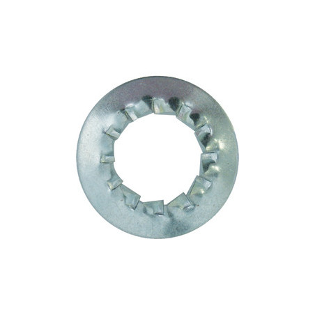 KONISCHE TANDVEERRING MET BINNENVERTANDING  Ø 10 X 20 mm NF E25-512 BINNENVERTANDING