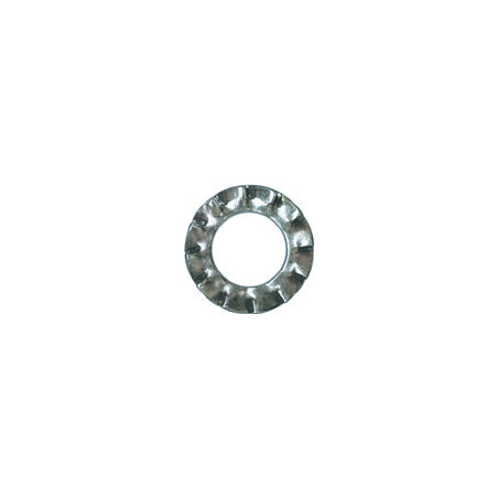 FÄCHERSCHEIBE A-Z Ø 6 X 11 mm NFE 27-624  AUßENVERZAHNT