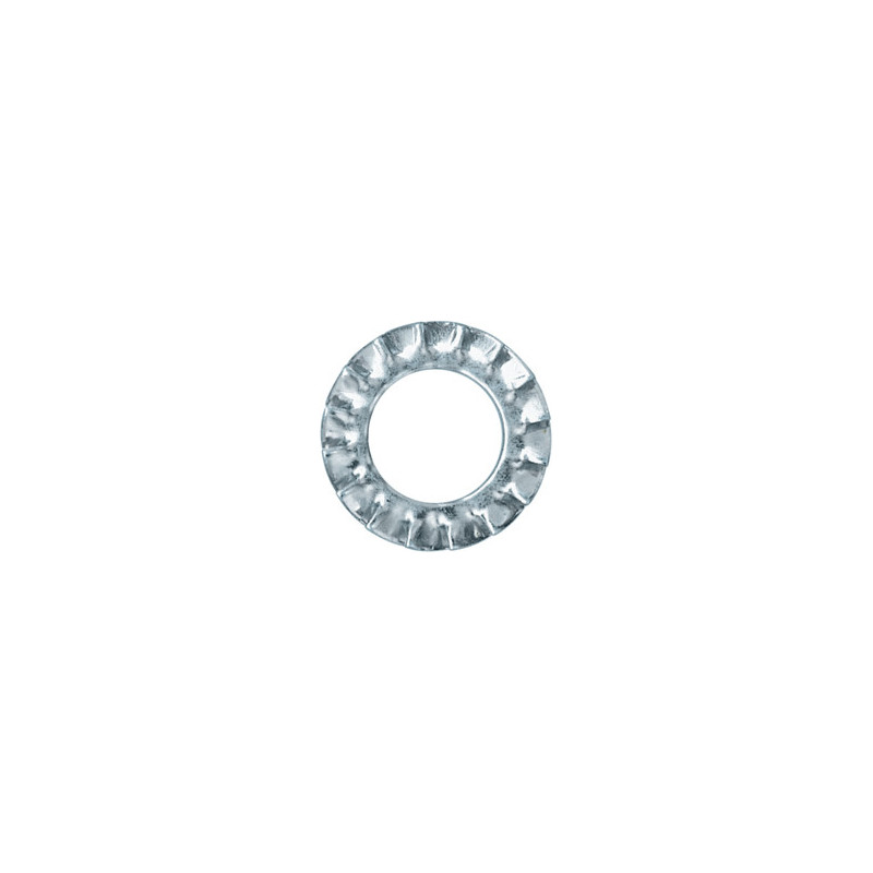 FÄCHERSCHEIBE A-Z Ø 10 X 18 mm NFE 27-624  AUßENVERZAHNT