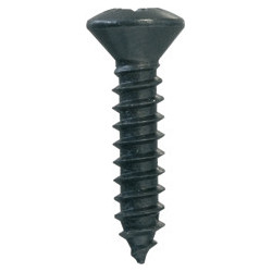 ZELFTAPPENDE SCHROEF MET GEWELFDE VERZONKEN KOP POZI ZWART ZINK  Ø 4,2 X 19 mm DIN 7983