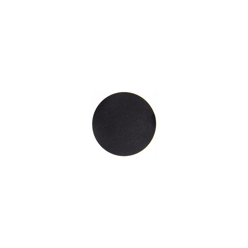 ZELFKLEVENDE ZWARTE DOP  Ø 55 mm BEDOELD ALS OPVULDOP