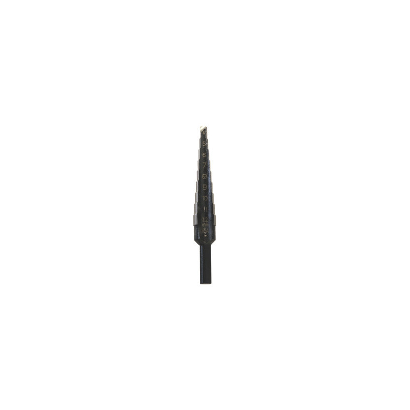 MULTIDIAMETERTRAPBOOR 9 GATEN  Ø 4 → 12 mm