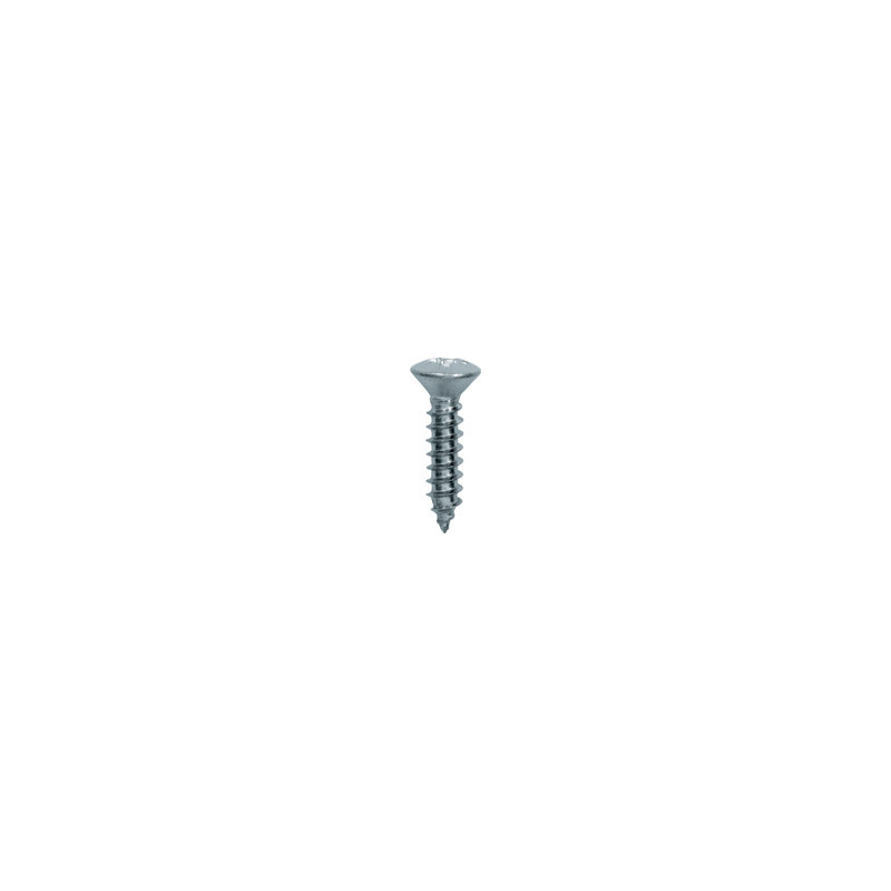 ZELFTAPPENDE SCHROEF MET GEWELFDE VERZONKEN KOP POZI INOX A4  Ø 2.9 X 13 mm DIN 7983