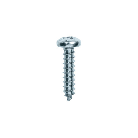 ZELFTAPPENDE SCHROEF MET GEWELFDE CILINDERKOP POZI INOX A4 Ø 3,5 X 16 mm DIN 7981