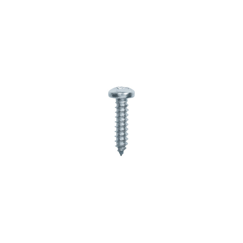 ZELFTAPPENDE SCHROEF MET GEWELFDE CILINDERKOP POZI INOX A4 Ø 3,9 X 16 mm DIN 7981