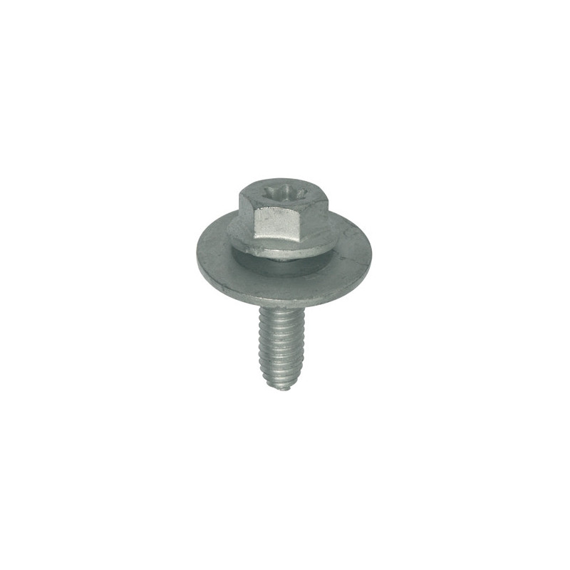 VIS TÊTE H À EMBASE AVEC RONDELLE M6-1.00 X 20 mm CARÉNAGE SOUS MOTEUR