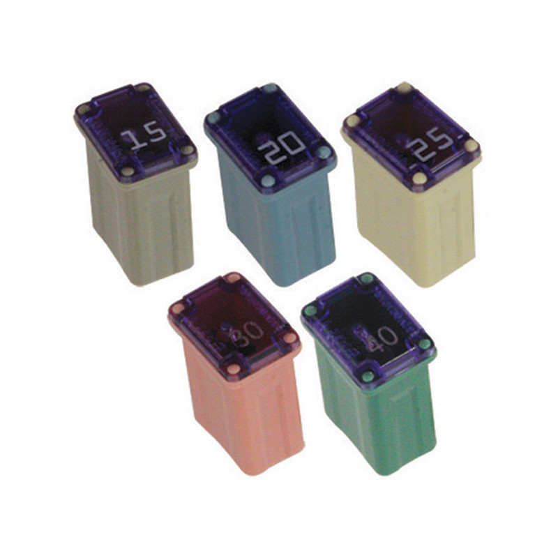 ASSORTMENT OF J-CASE MICRO FUSES 32V 15A → 40A