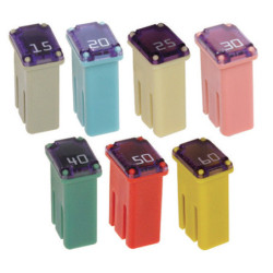 ASSORTIMENT DE FUSIBLES J-CASE MICRO SLOTTED 32V 15A → 60A