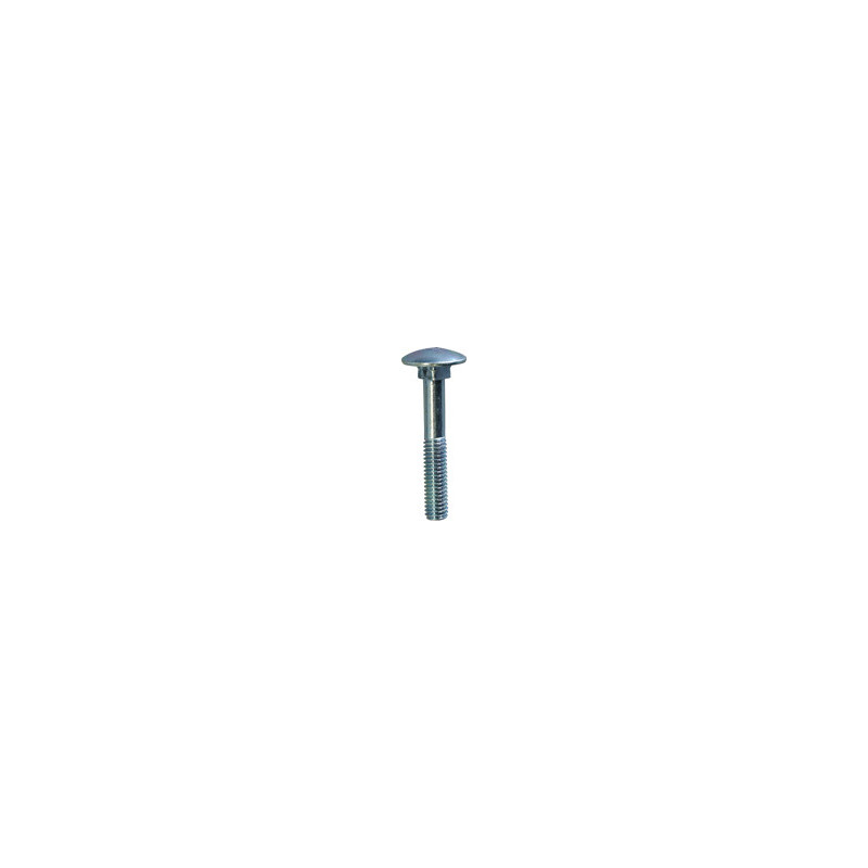 VIS À MÉTAUX TÊTE RONDE COLLET CARRÉ M6-1.00 X 40 mm DIN 603