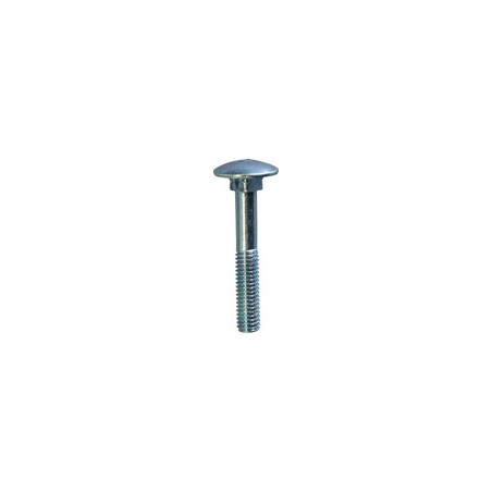 VIS À MÉTAUX TÊTE RONDE COLLET CARRÉ M6-1.00 X 40 mm DIN 603