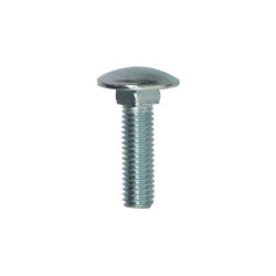 VIS À MÉTAUX TÊTE RONDE COLLET CARRÉ M8-1.25 X 30 mm DIN 603