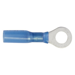 RUNDSTECKER VORISOLIERT Ø 6 mm (1 → 2,5 MM²)  SCHRUMPFBAR