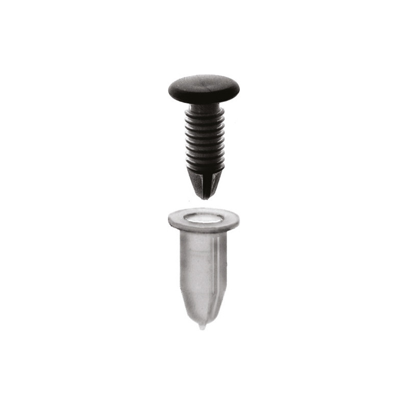 TRIM CLIP Ø 8,2 mm WITH GROMMET (UNASSEMBLED)