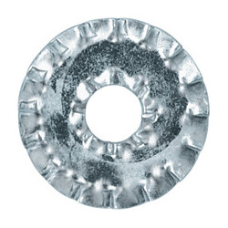 DOUBLE SERRATED WASHER Ø 5 X 17,5 mm NFE 27-626 DUAL SERRATED