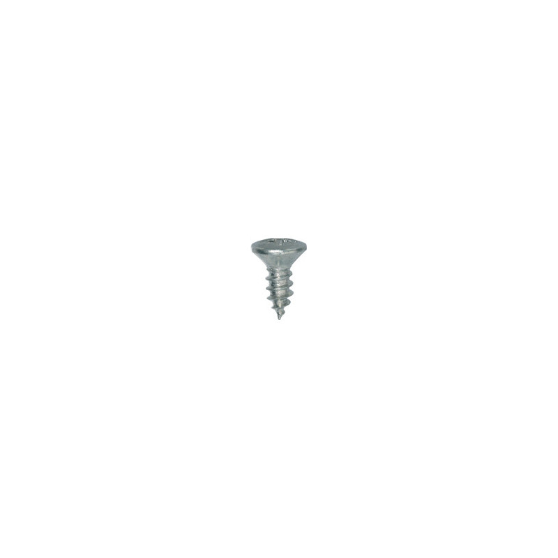 ZINC PLATED POZIDRIV RAISED COUNTERSUNK HEAD SELF TAPPING SCREW Ø 3,5 X 9.5 mm DIN 7983