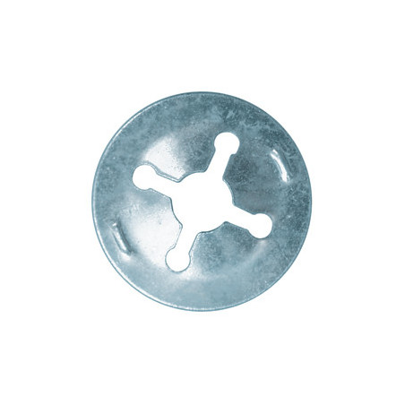 SLUITRING VOOR AS  Ø 6 mm VOOR GLADDE SCHACHT
