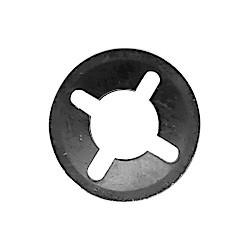 SLUITRING VOOR AS  Ø 6 mm VOOR GLADDE SCHACHT