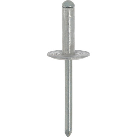 NIET ALUMINIUM GROßER KOPF Ø 4,8 X 17 mm LAUTSPRECHER