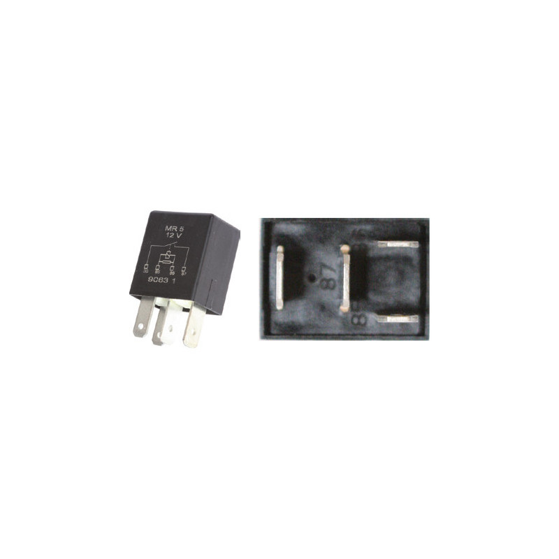 MIKRORELAIS 12V 22A MIT WIDERSTAND