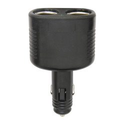 CIGARETTE LIGHTER ADAPTATOR 12/24V 2 ACCESSORY OUTINGS WITH INDICATOR LIGHT