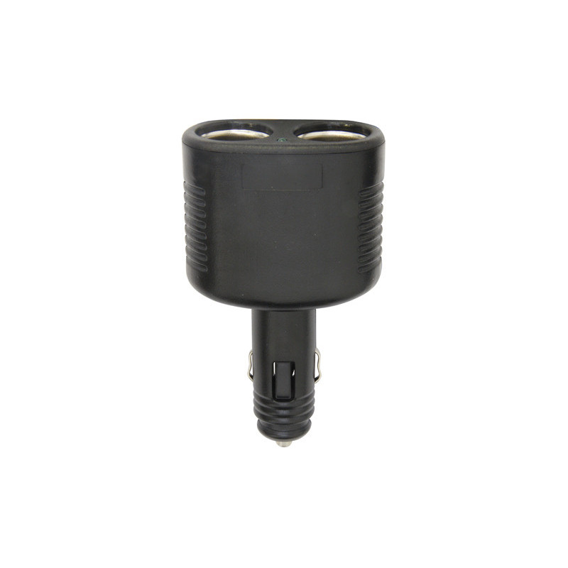 CIGARETTE LIGHTER ADAPTATOR 12/24V 2 ACCESSORY OUTINGS WITH INDICATOR LIGHT