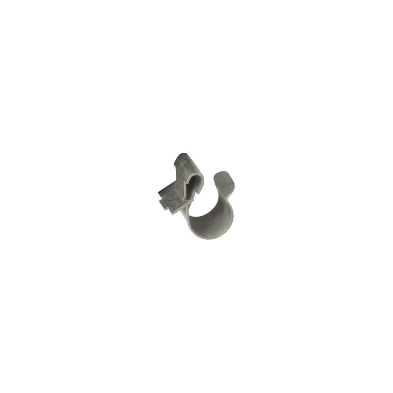 AGRAFE MÉTAL Ø 7 → 8 mm FIXATION DE CÂBLAGE