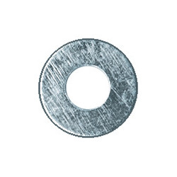SCHEIBE FLACH Ø 5 X 12 X 1 mm