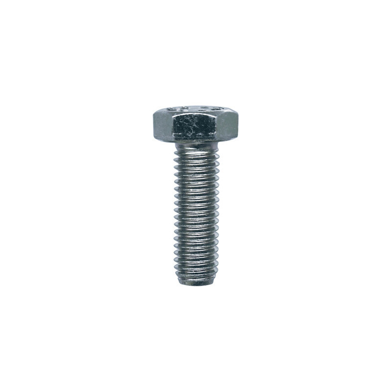 GRADE 8.8 ZINC PLATED HEXAGON HEAD SCREW M8-1.25 X 25 mm DIN 933