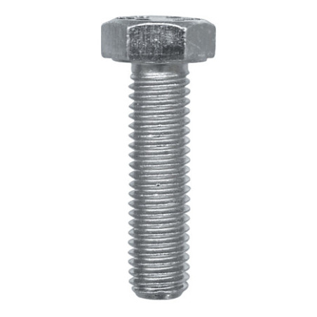GRADE 8.8 ZINC PLATED HEXAGON HEAD SCREW M8-1.25 X 30 mm DIN 933