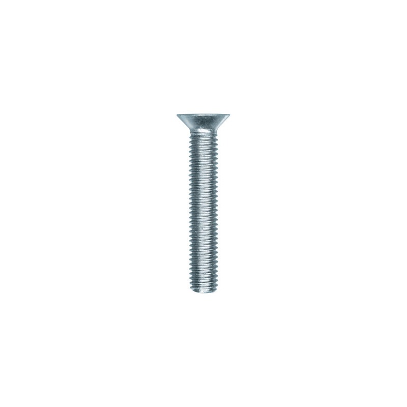 GRADE 4.8 ZINC PLATED COUNTERSUNK HEAD MACHINE SCREW M5-0.80 X 30 mm DIN 965