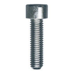 GRADE 8.8 ZINC PLATED HEXAGON SOCKET HEAD CAP SCREW M8-1.25 X 30 mm DIN 912