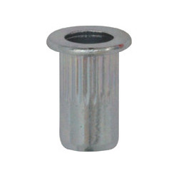 ROUND STEEL CRIMPING NUT M5-0.80 / 0,5 → 3 mm