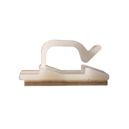 KLEM MET KLEEFSTRIP  Ø 11 mm KABELBEVESTIGING